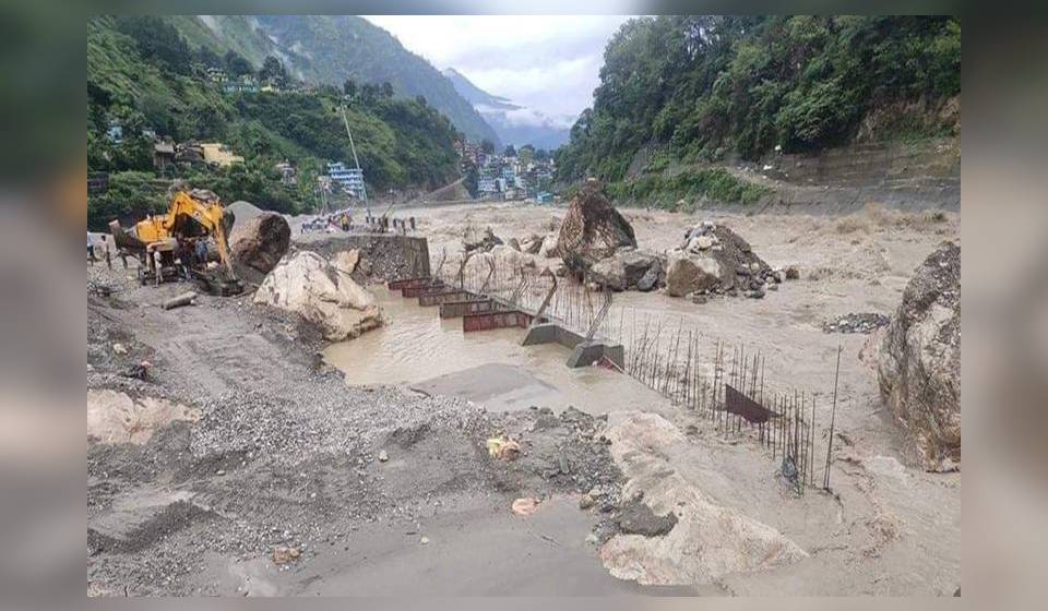 Foundation stone laid for motorable bridge linking Nepal, India