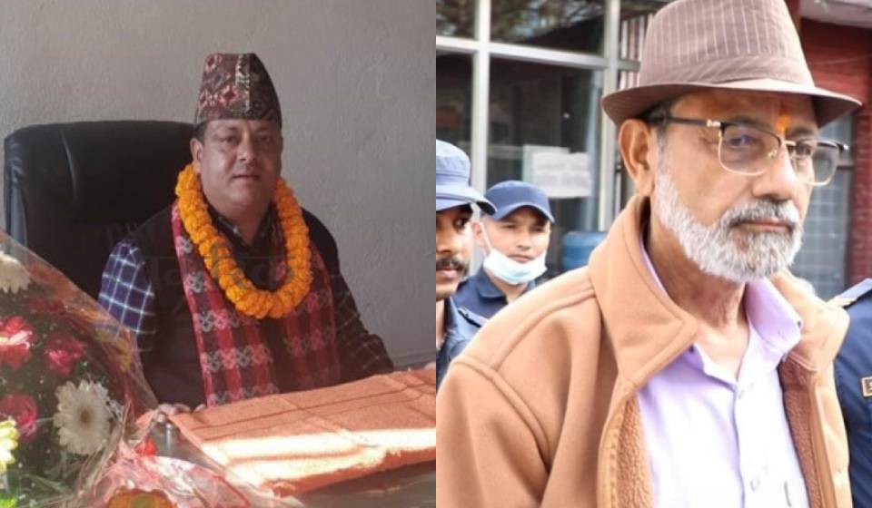 Teknath Rijal and Shamsher Miya in custody for two days