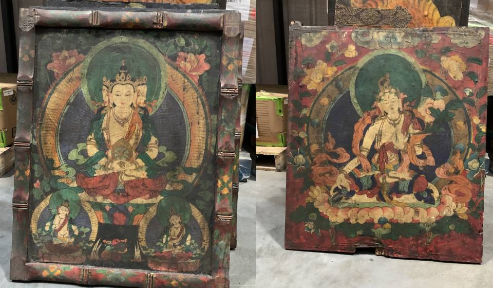 Nepal receives its illegally exported wooden artifacts from US