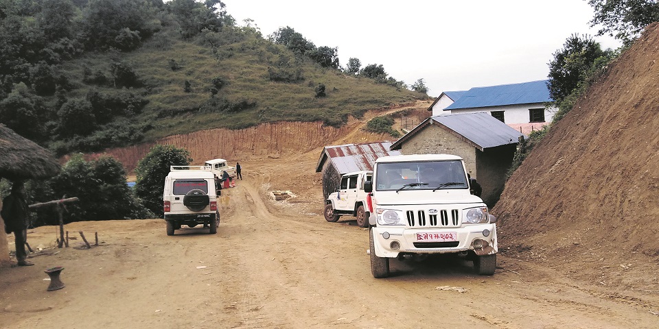Access to road brings prosperity to a village in Surkhet