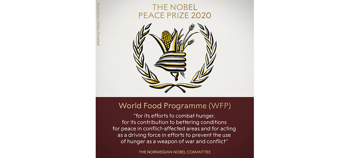 World Food Program bags Nobel Peace Prize