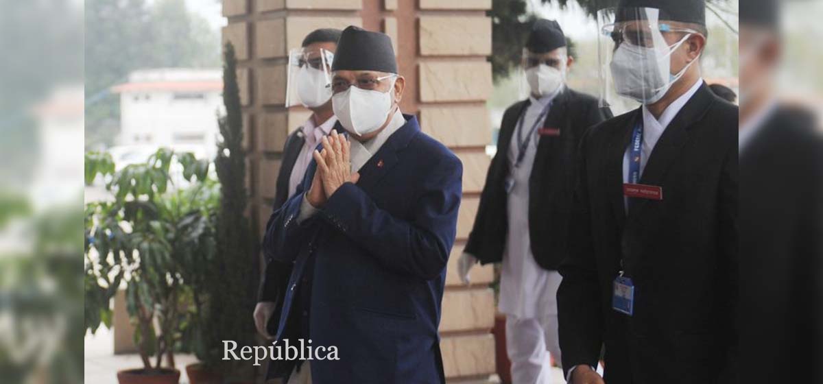 Vote on PM Oli’s trust motion to begin shortly, lawmakers reach parliament building (photo feature)