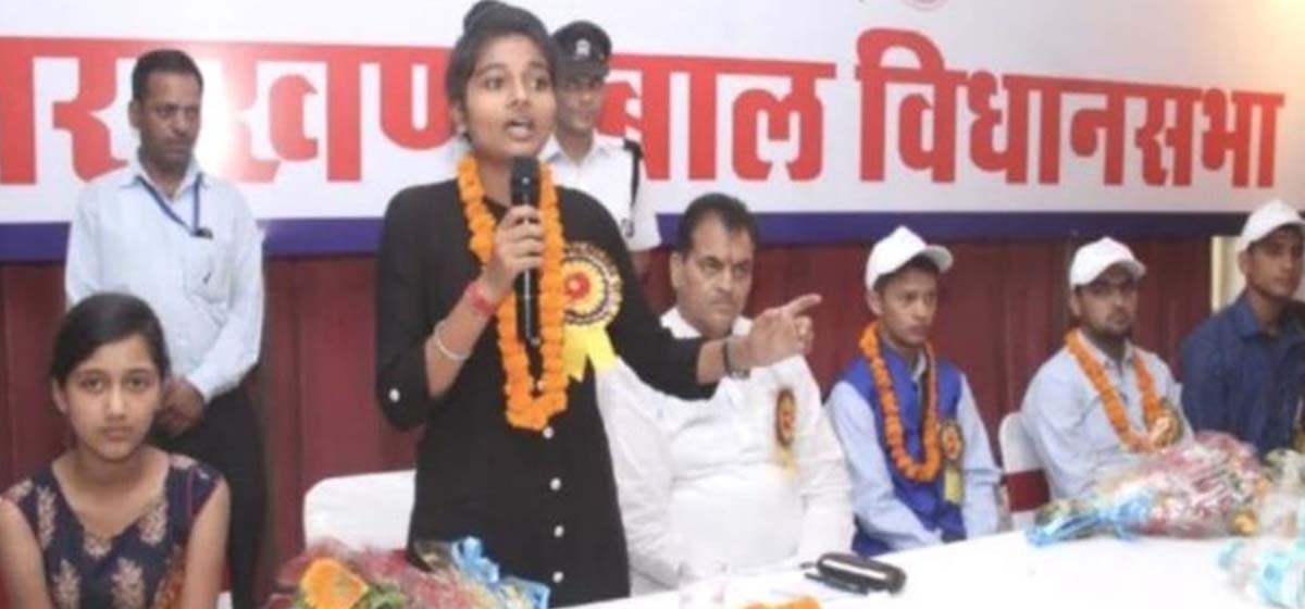 A teenager girl picked as chief minister of Indian state of Uttarakhand for one day