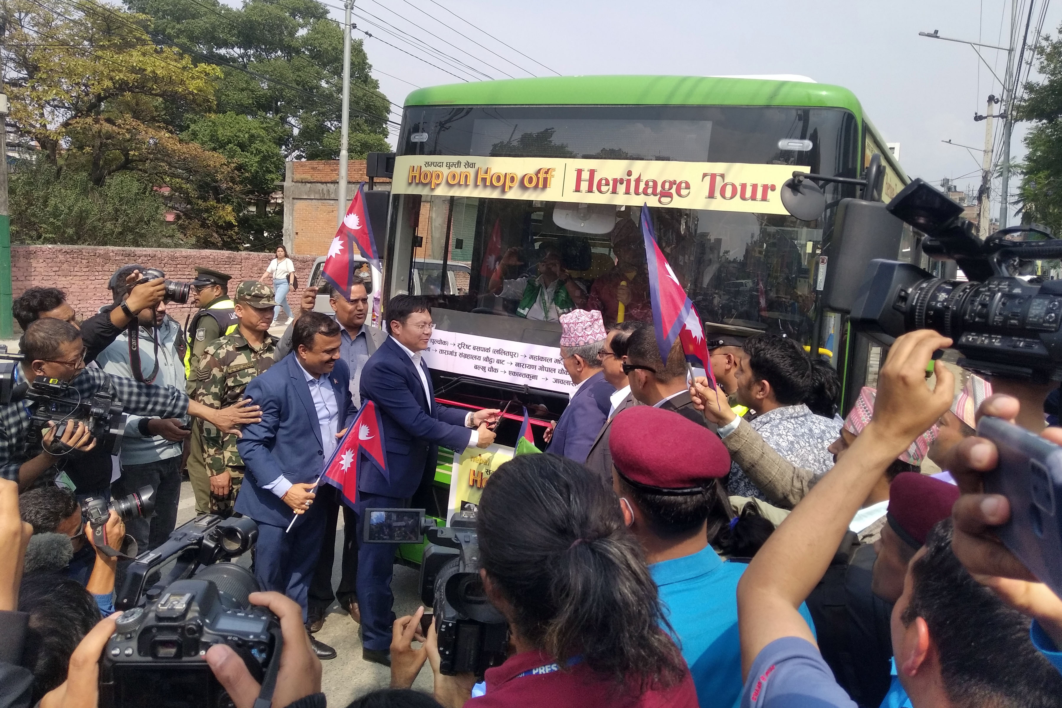 NTB starts heritage bus service in Kathmandu