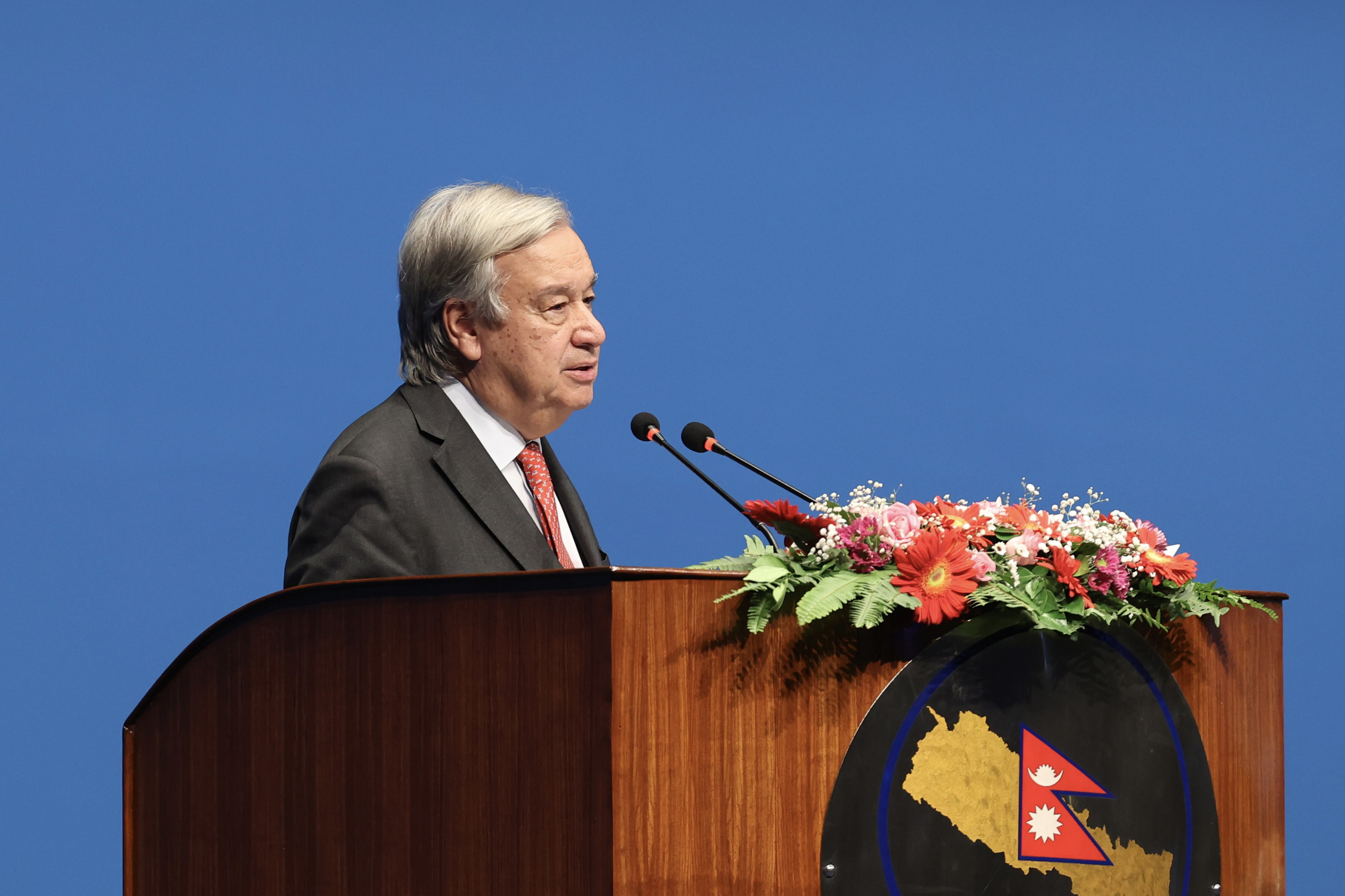 UN Secretary General delivers historic speech in Nepal’s parliament, says world can learn much from Nepal