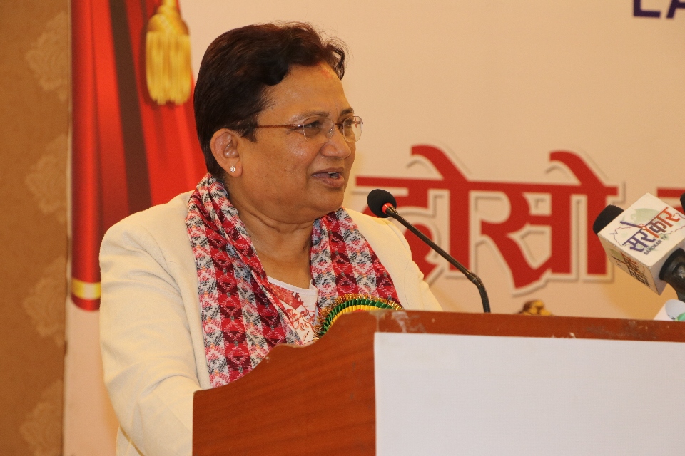 Minister Bhusal urges private sector to help in building prosperous Nepal