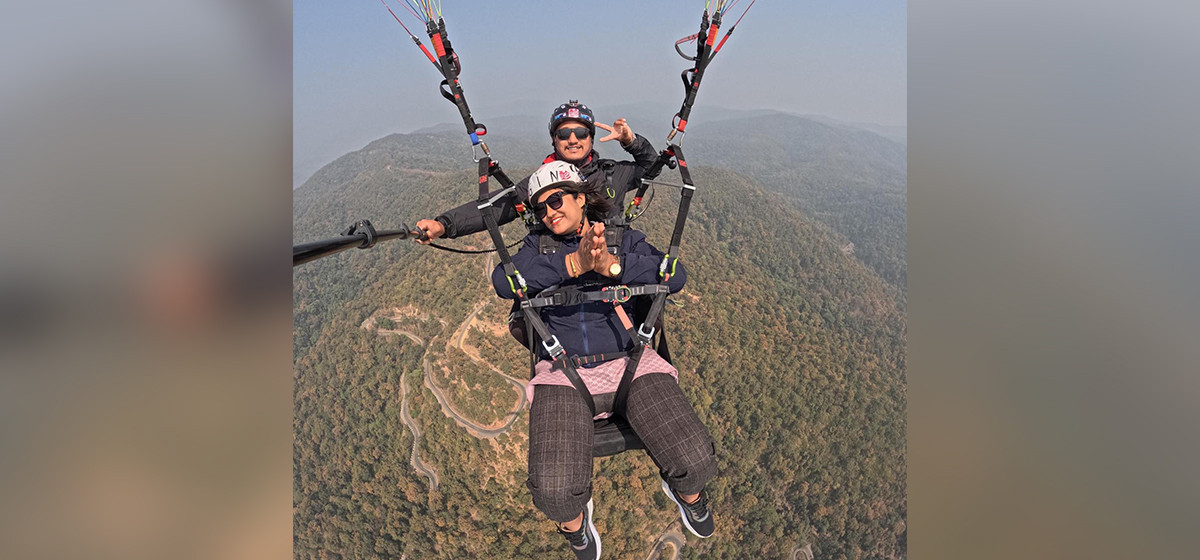 Int’l-level paragliding training successfully concludes in Udayapur