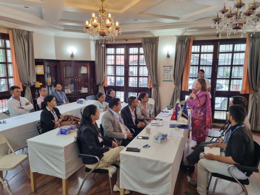 KOICA Nepal office holds pre-departure orientation for health ministry officials