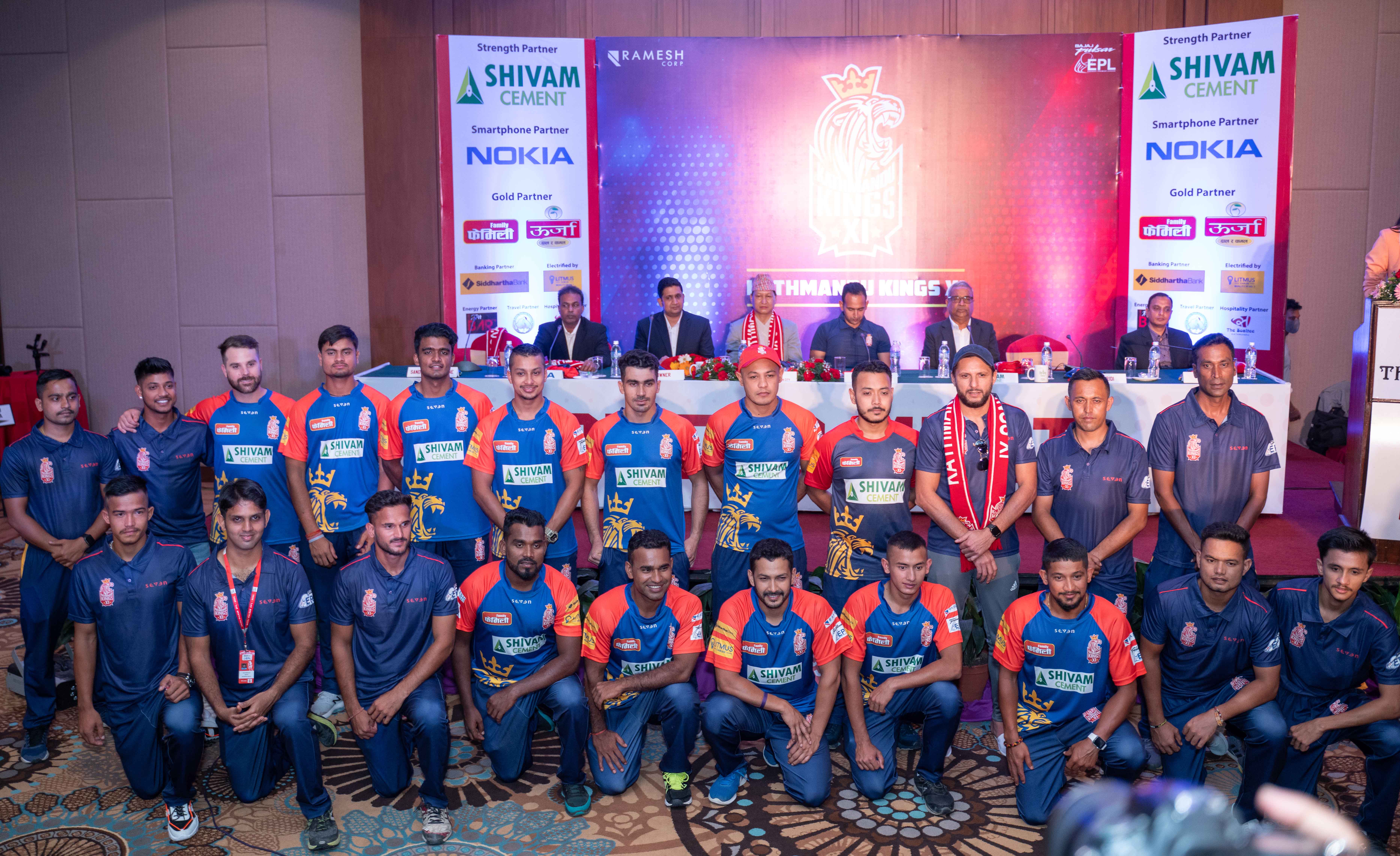 Kathmandu Kings XI announces its team for EPL 2021