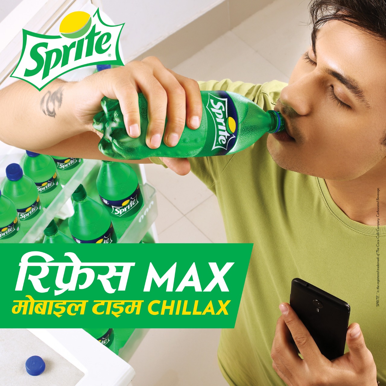Sprite launches "Fresh Max, Mobile Time Chillax" campaign