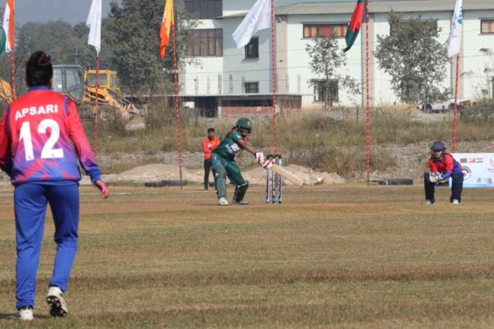 Bangladesh beat Nepal by 10 wickets in Women's T20