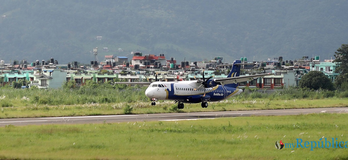 IN PICS: Pokhara Airport welcomes first passenger flight after a hiatus of six months