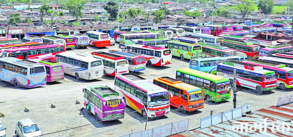 Construction of Pokhara Bus Park remains incomplete even after half a century