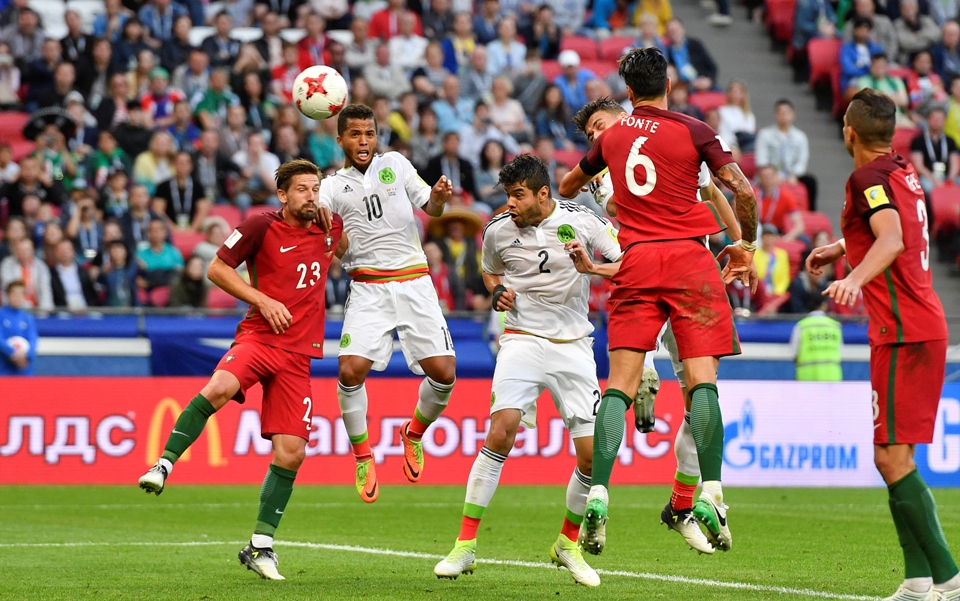 Portugal and Mexico draw 2-2 in Confederations Cup