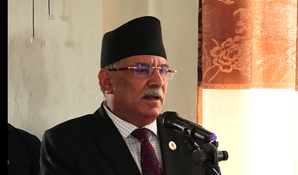 Threat of party split not over yet; CPN-UML registered at the behest of PM Oli: Chairman Dahal