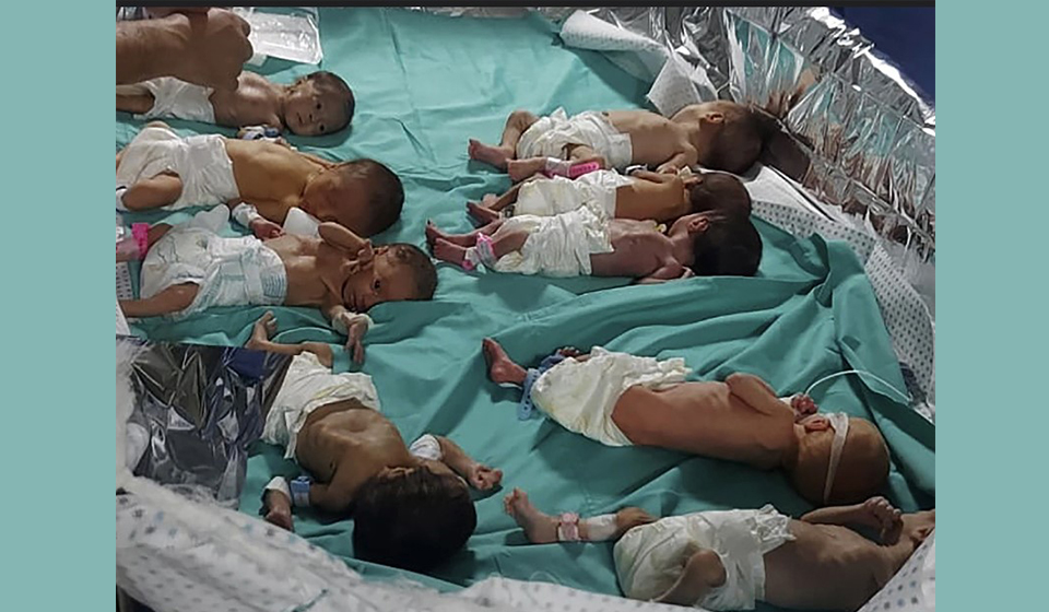 Babies evacuated from Gaza's Shifa Hospital arrive in Egypt, state-run media say