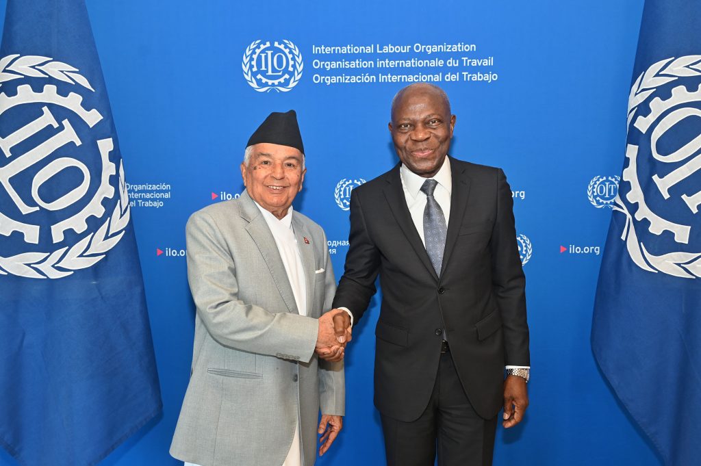 ILO Director General expresses gratitude to President Paudel