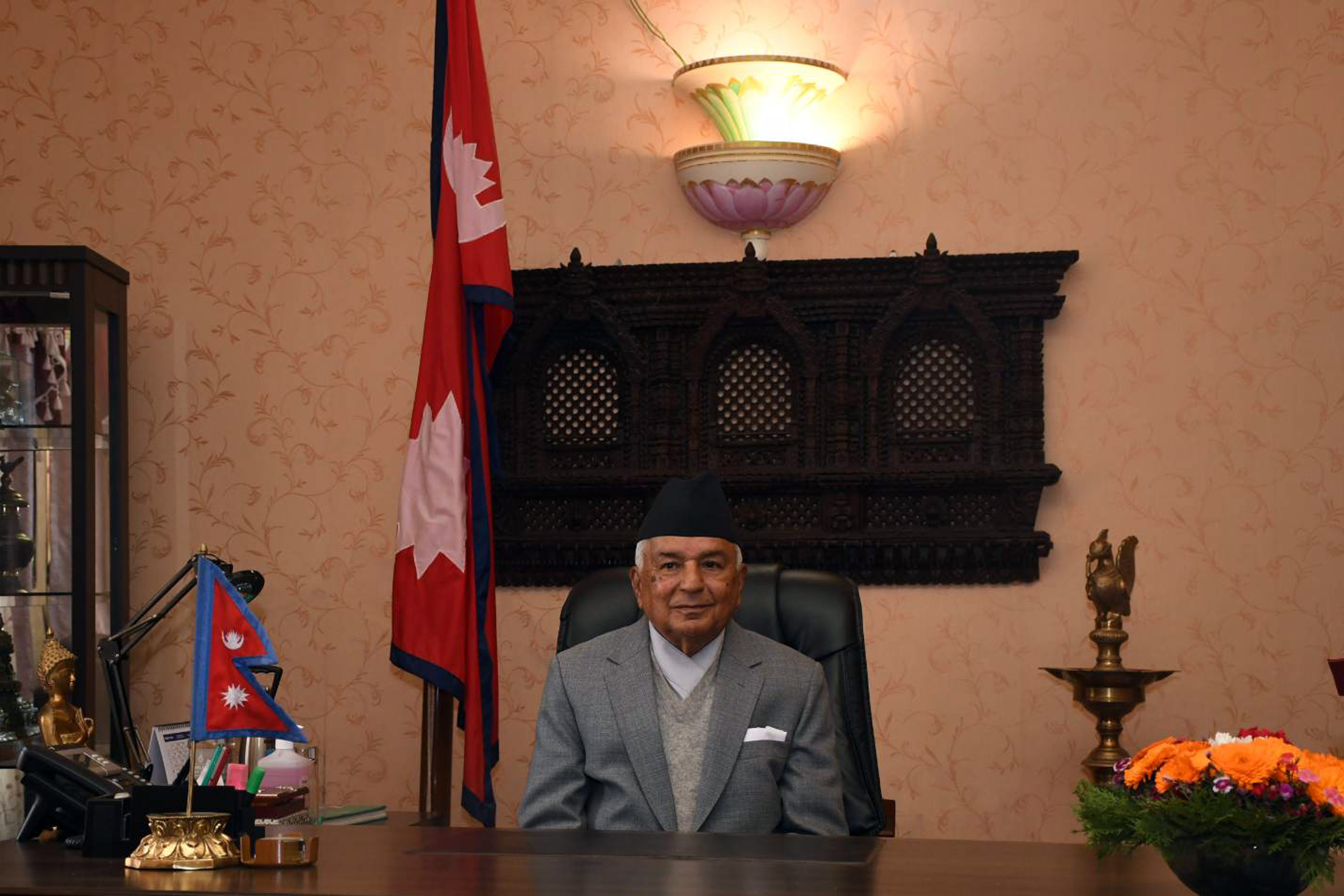 Japan PM congratulates newly-elected president of Nepal