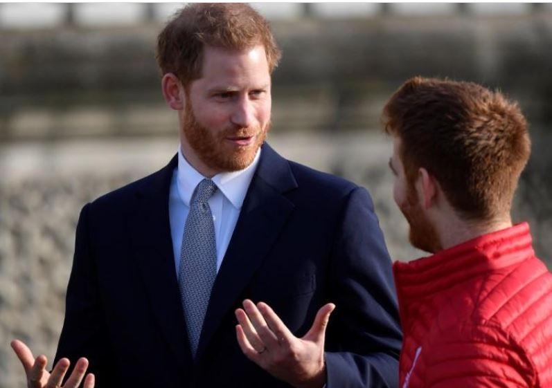 Prince Harry appears in public for first time since royal split