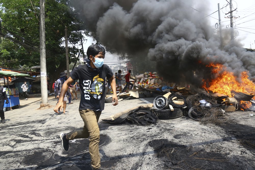 Myanmar death toll tops 500 as protesters stage 'garbage strike'