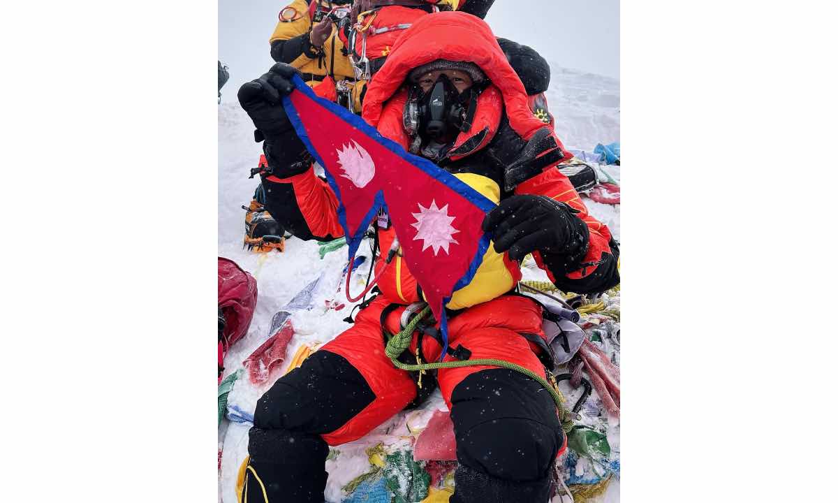 Photojournalist Purnima Shrestha makes it to the top of Mount Everest twice within a week