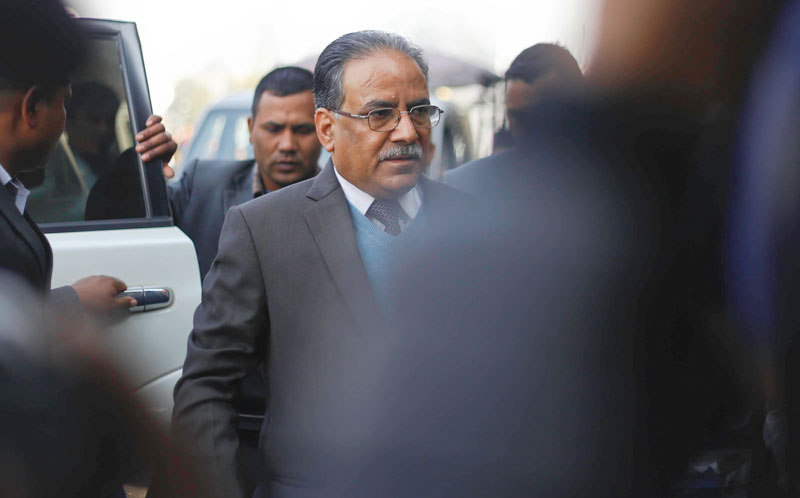 PM Dahal consults with CEC Yadav over local polls