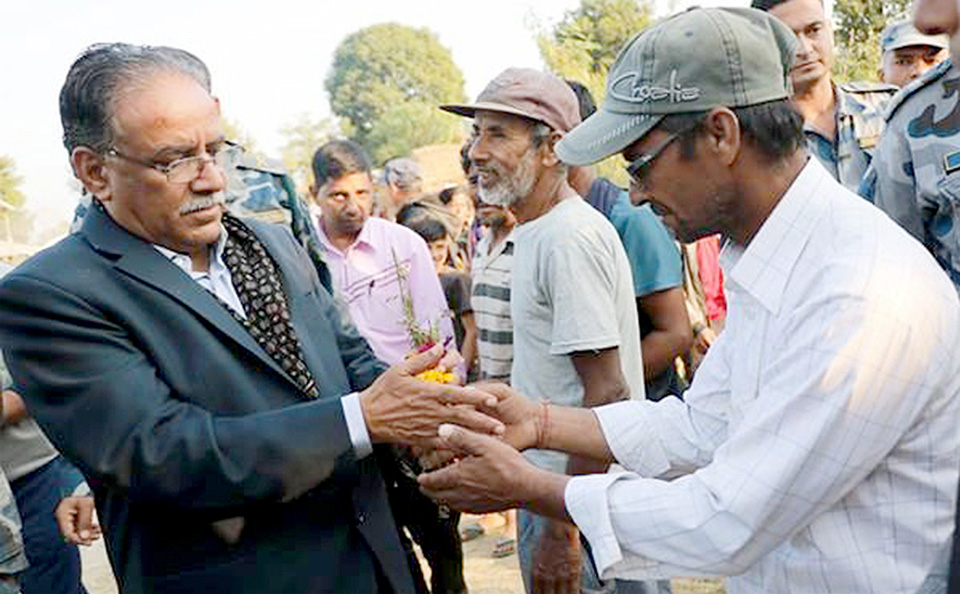 Alliance of two communist parties triggers ripple internationally:  Chair Dahal
