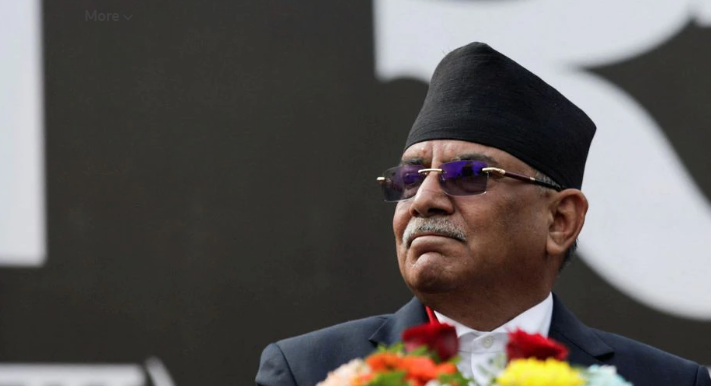 Maoist Chairman Dahal submits political report in SC meeting