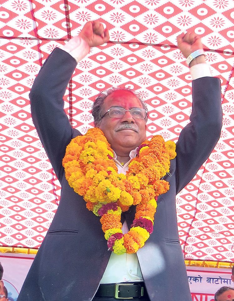 Factions working to foil party unification: Pushpa Kamal Dahal