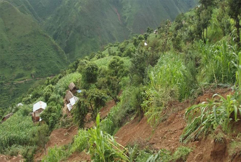 3 days on: Pyuthan landslide victims deprived of relief materials