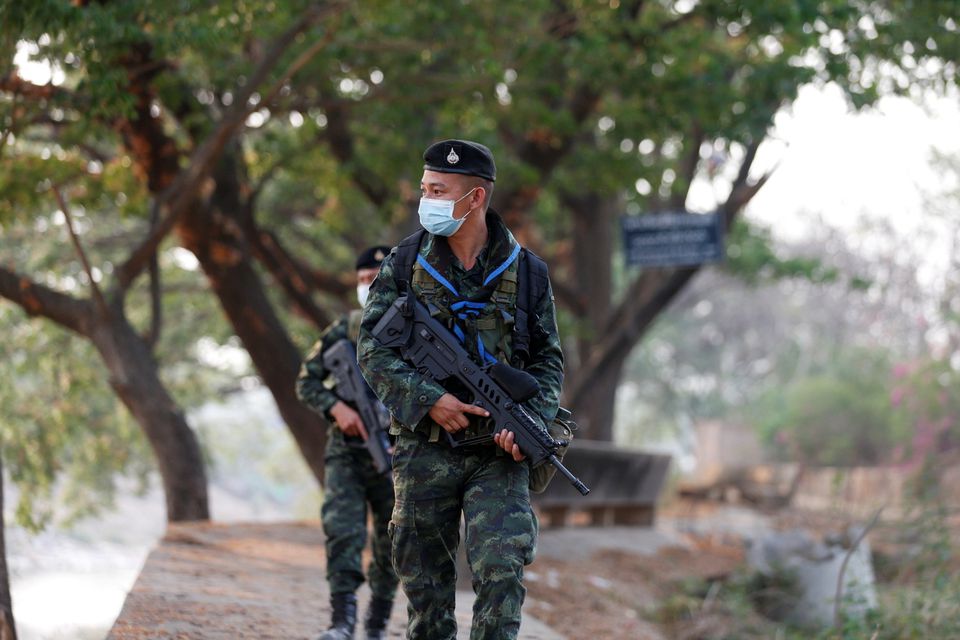 More than 2,500 flee to Thailand as rebels clash with Myanmar army
