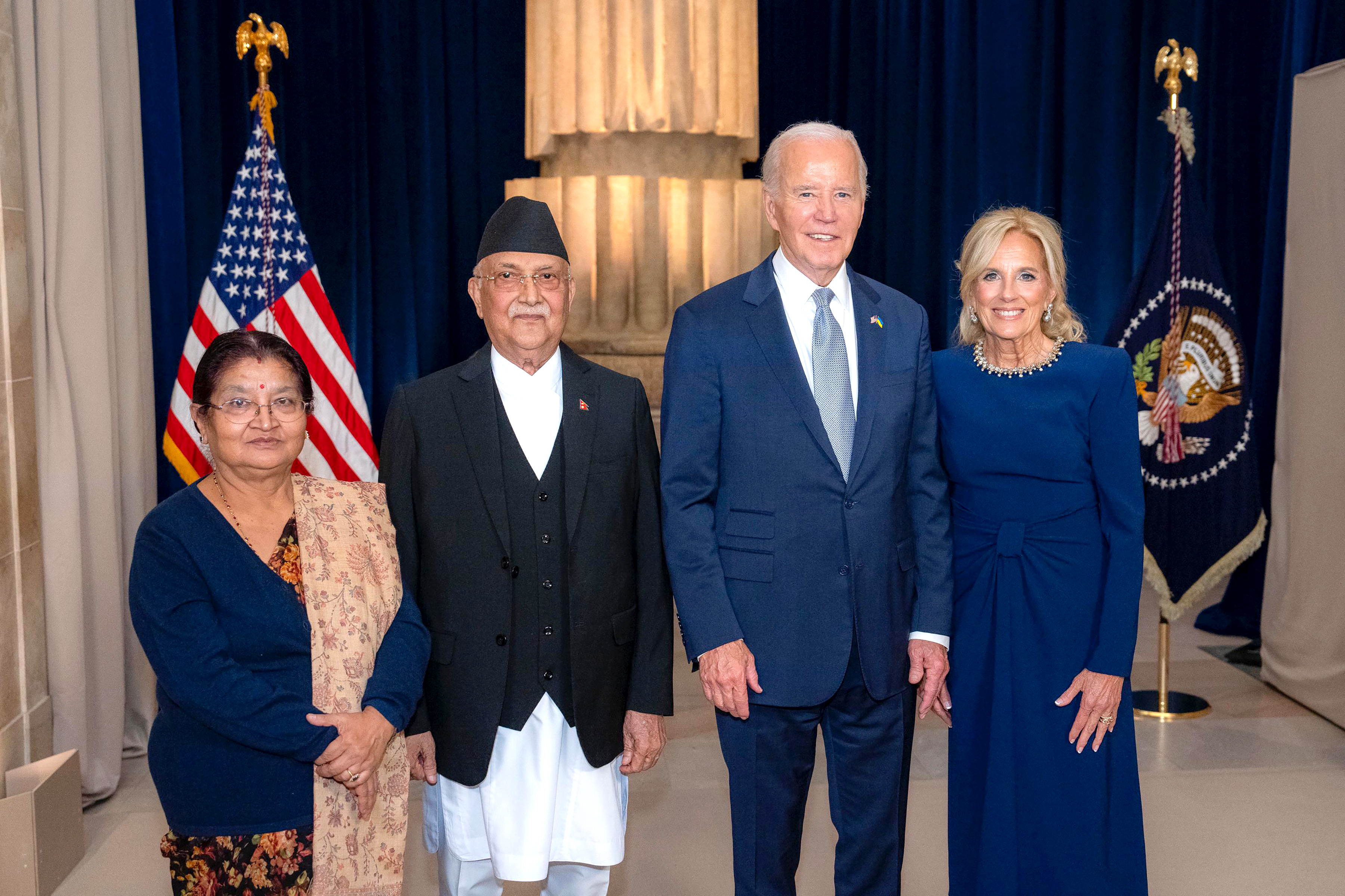 PM Oli meets US President Biden