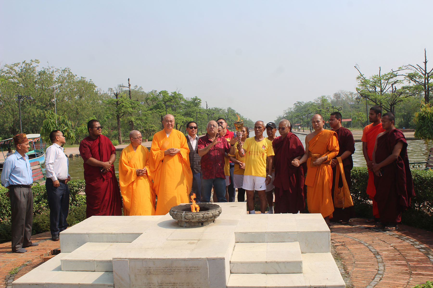 World Peace Flame sent to Everest Base Camp