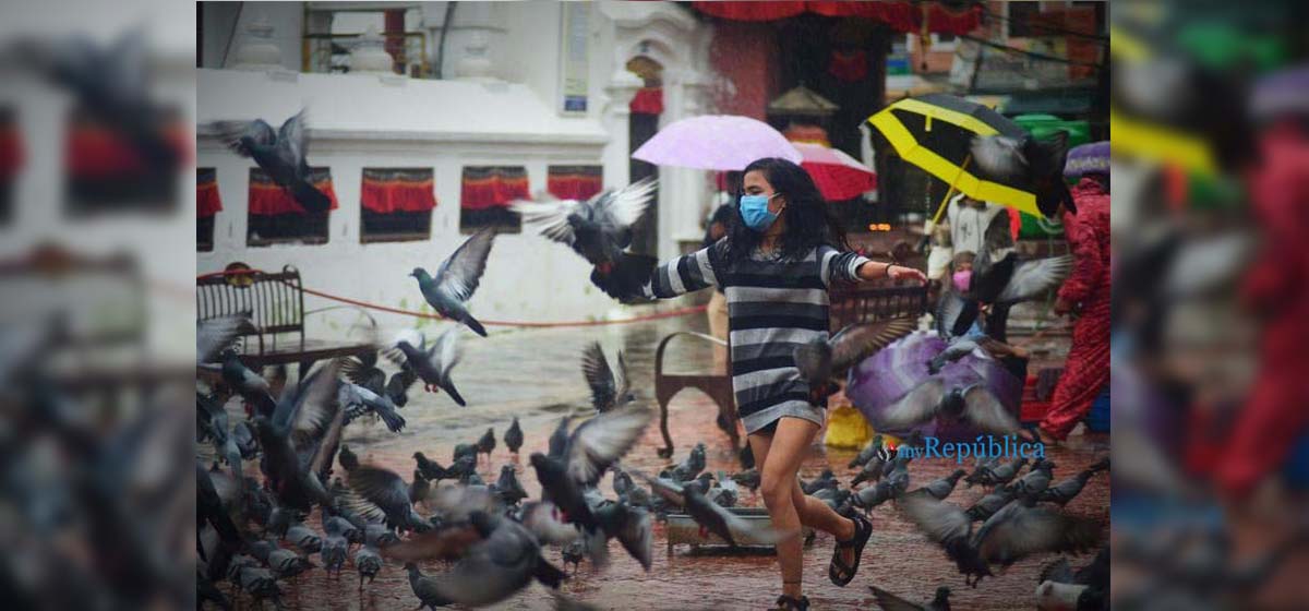 PHOTOS: Kathmandu during rain