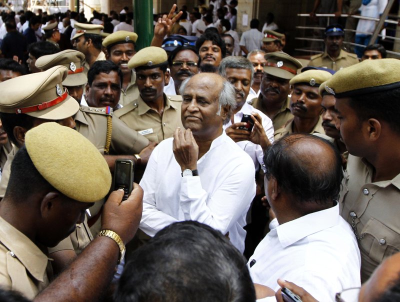 Indian superstar Rajinikanth joins politics in Tamil Nadu
