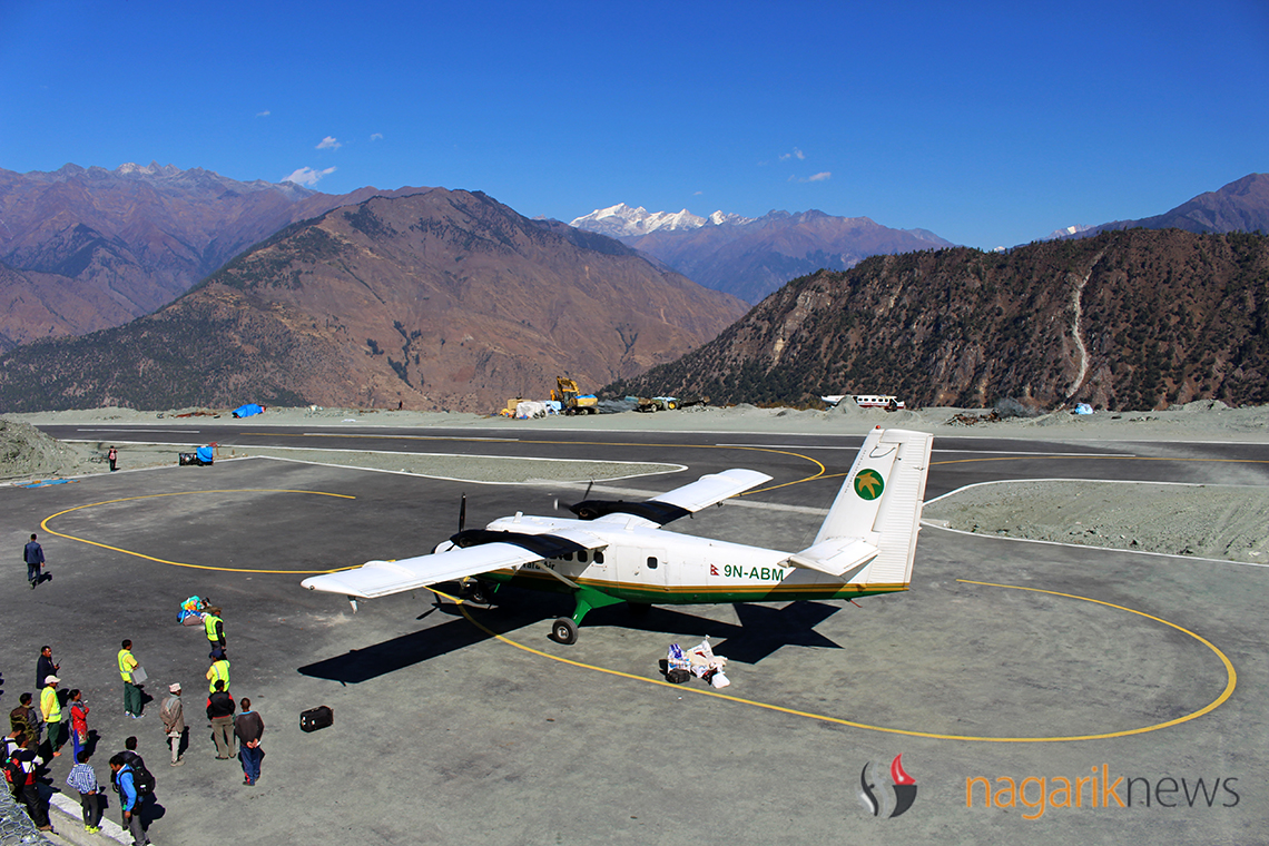 Air service resumes at Rara Airport