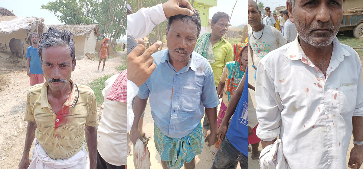 15 people injured in a clash at Gadhimai, Rautahat