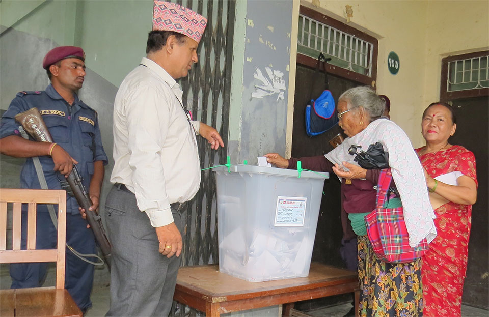 75% voter turnout in Bharatpur repoll; 27 votes less than before