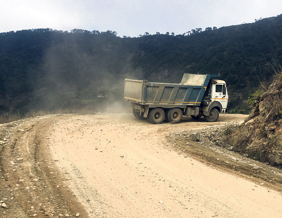 Tipper operation halted in Kavre for four days from today