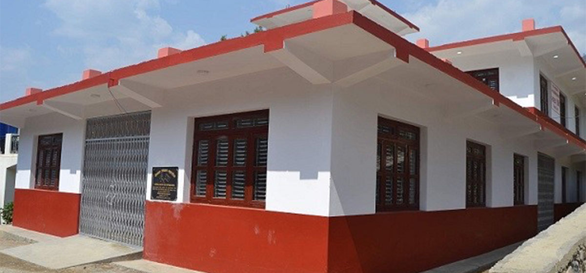 Japan hands over newly-constructed health post in Rolpa