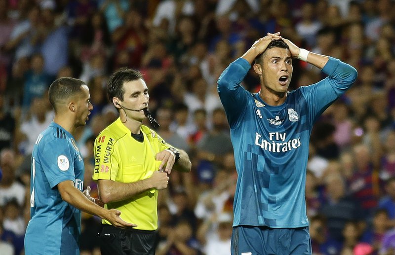 Ronaldo banned for 5 games after pushing referee