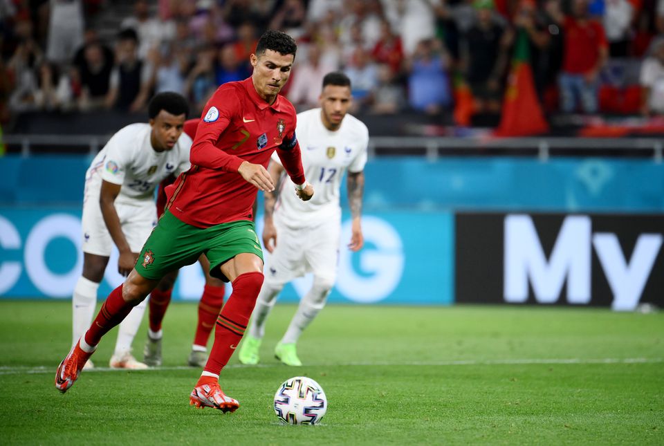 Ronaldo becomes joint all-time international top-scorer
