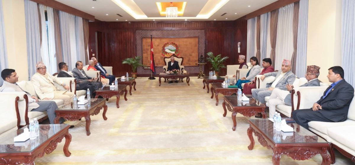 Ruling coalition holding meeting to discuss govt’s common minimum program