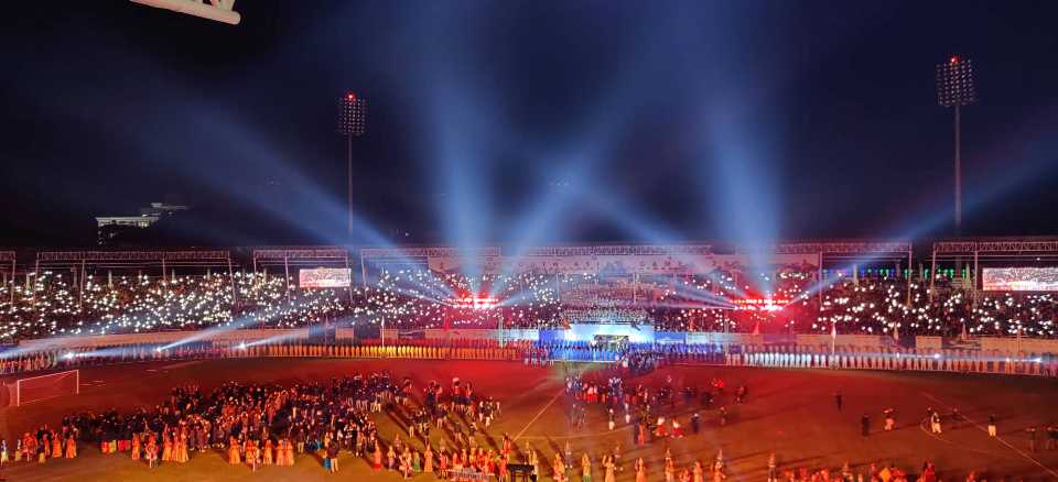 President Bhandari inaugurates 13th South Asian Games amid fanfare