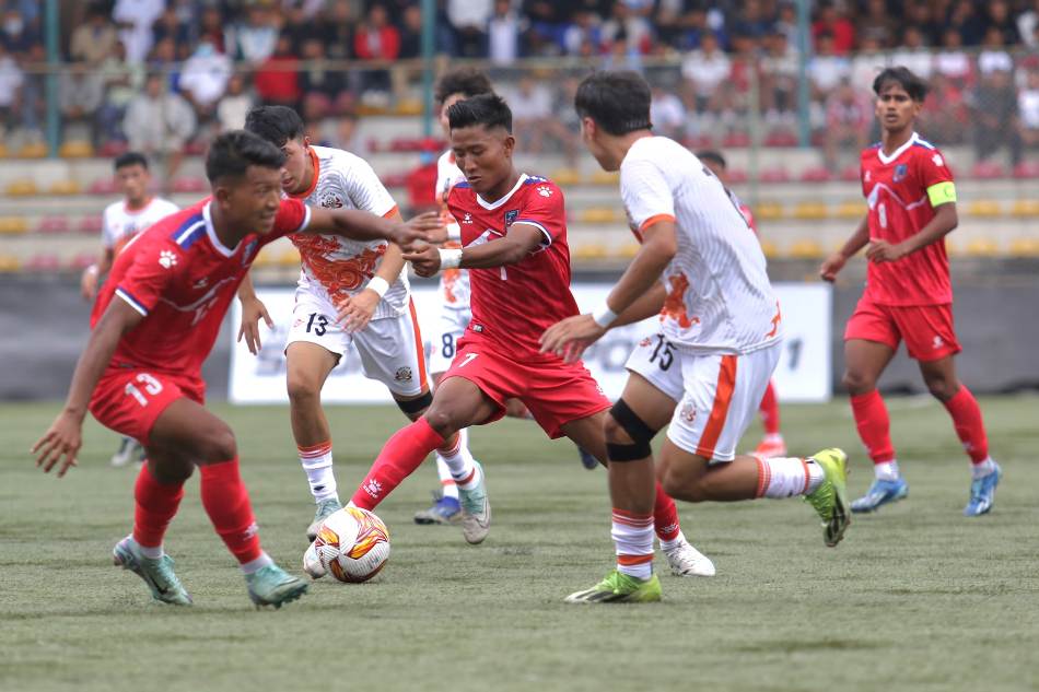 Nepal beats Bhutan 4-1 in penalty shootout to advance to the final of SAFF U-20 Championship