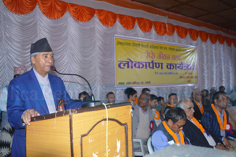NC will take enough time to nominate candidates for by-polls, says President Deuba