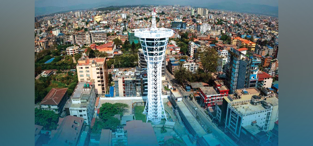Nepal’s first ‘SkyWalk Tower’ comes into operation in Kathmandu