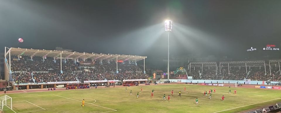 Nepal takes lead 1-0 against Bangladesh