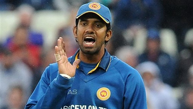 Sri Lanka's Senanayake fined for Warner send-off