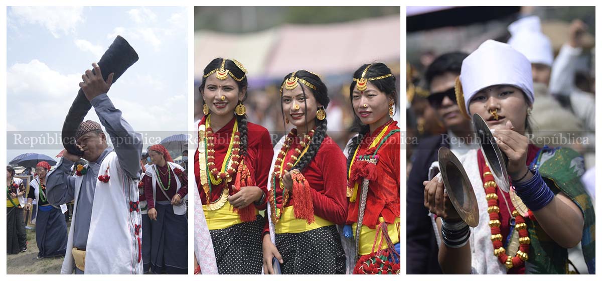 Sakela Udhauli festival being observed at Tudikhel (With photos)